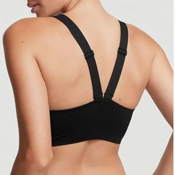Victoria’s Secret Ultra Soft Stretchy Cloud Sport bra Live on Point Black - Picture 7 of 7